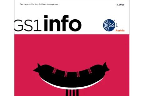 GS1 info 3.2019 Cover mit Wurst und Gabel