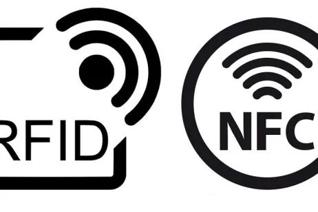 Grafik RFID vs. NFC