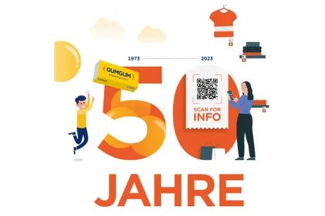 Grafik 50 Jahre Barcode